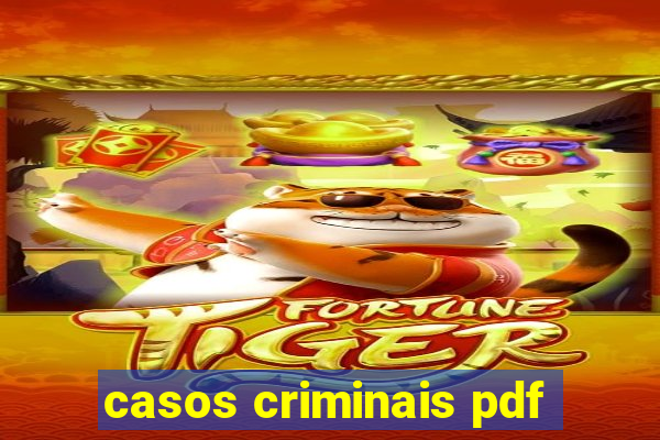 casos criminais pdf